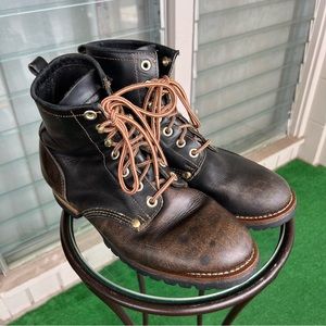 Giorgio Brutini Black and Brown Men's Boots